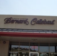 Store front for Chocolaterie Bernard Callebaut