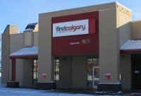 Store front for First Calgary Credit Union