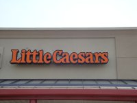 Store front for Little Caesars