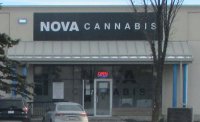 Store front for Nova Cannabis