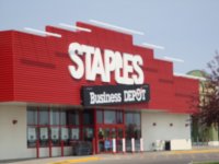 Store front for Staples