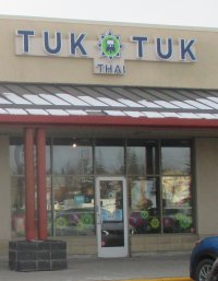 Store front for Tuk Tuk Thai