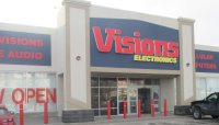 Store front for Visions Electronics